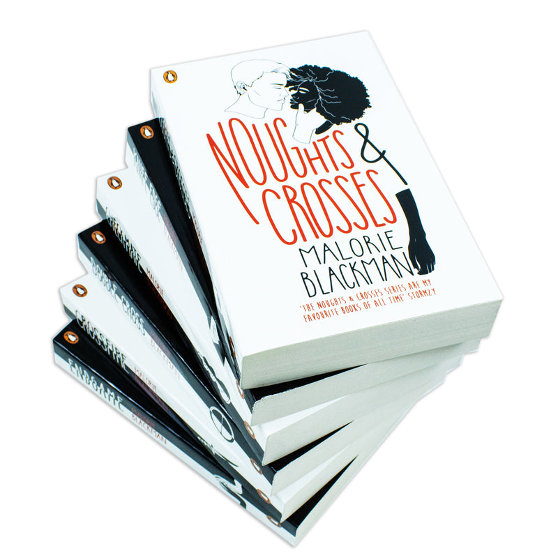 Noughts and Crosses Series 6 Book Collection by Malorie Blackman – YA Fiction, Dystopian Novels, Emotional Themes, Paperback Set for Young Readers