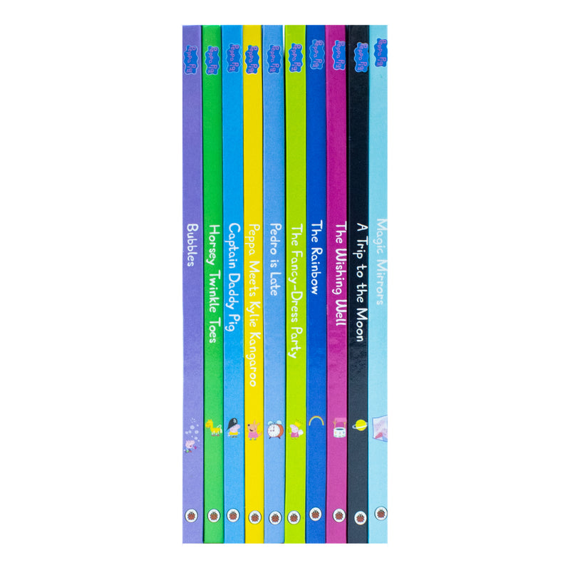 Peppa Pig Peppa's Magical Box of Books 10 Story Collection | Kids Hardback Story Set with Peppa's Adventures, Bedtime Tales, Friends, Family & Fun