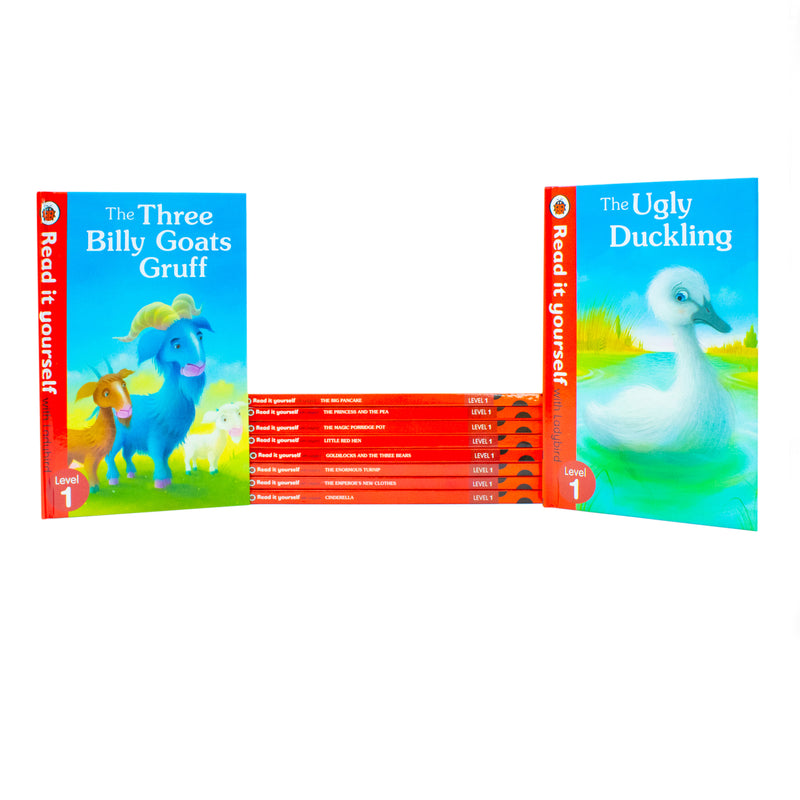 Ladybird Read It Yourself Level 1 – 10 Books Collection Box Set | Early Learning Children's Book Series, Beginner Reading, Educational Stories