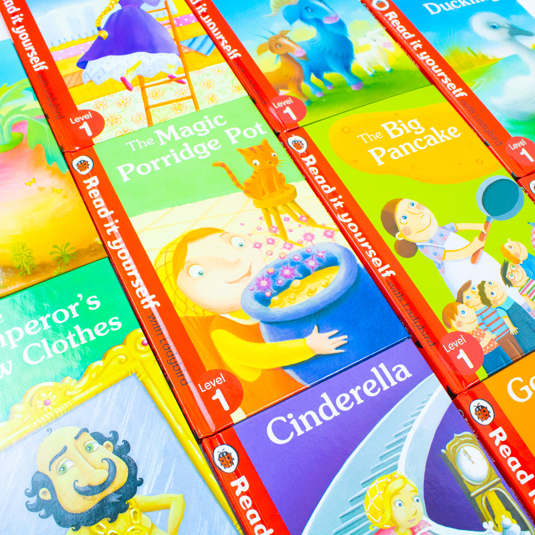 Ladybird Read It Yourself Level 1 – 10 Books Collection Box Set | Early Learning Children's Book Series, Beginner Reading, Educational Stories