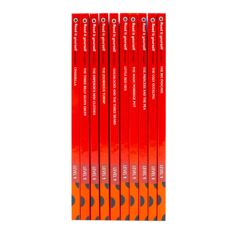 Ladybird Read It Yourself Level 1 – 10 Books Collection Box Set | Early Learning Children's Book Series, Beginner Reading, Educational Stories