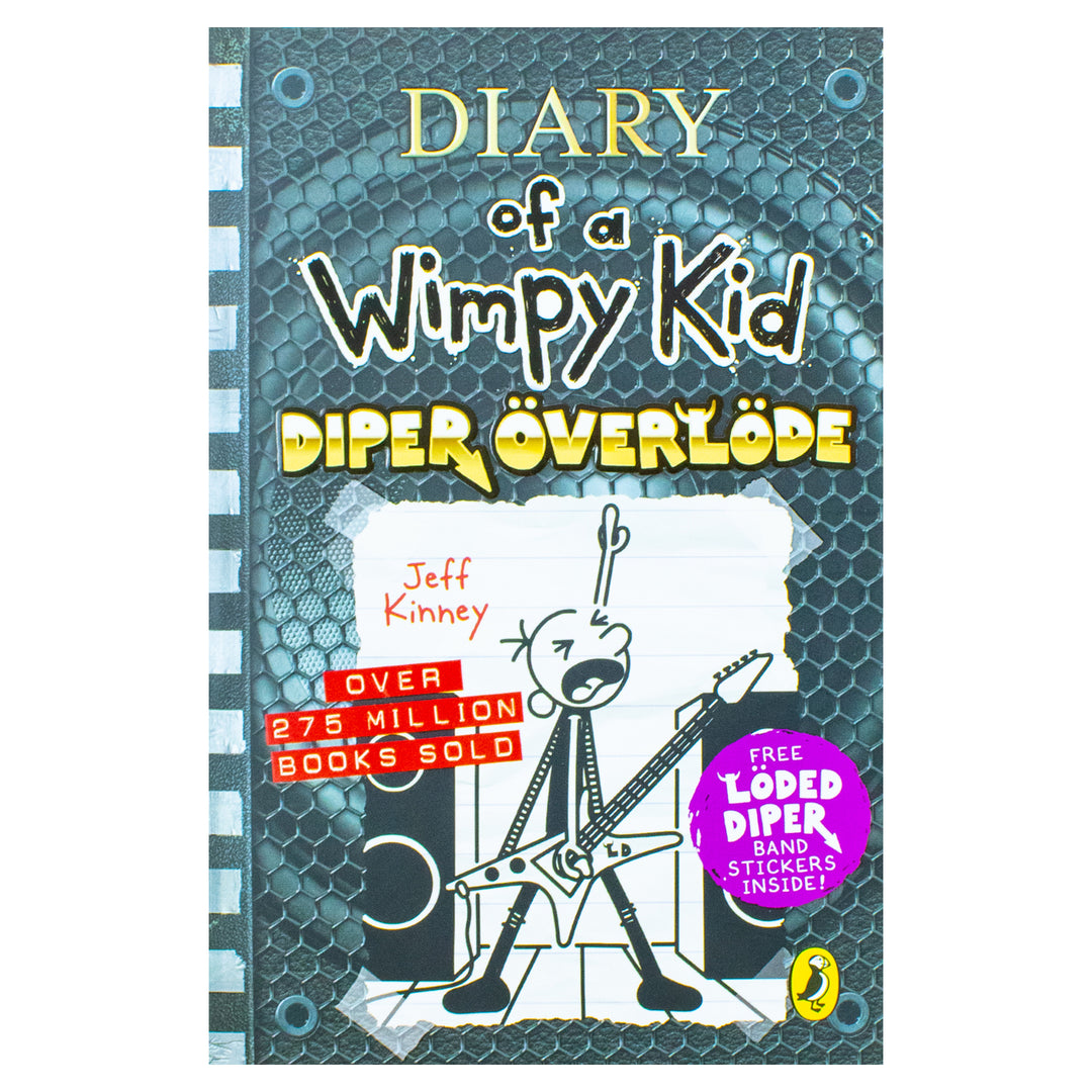 Diary of a Wimpy Kid Diper Overlode Book 17 by Jeff Kinney Funny Kids Chapter Book Series for Ages 8 to 12 Bestselling Illustrated Book