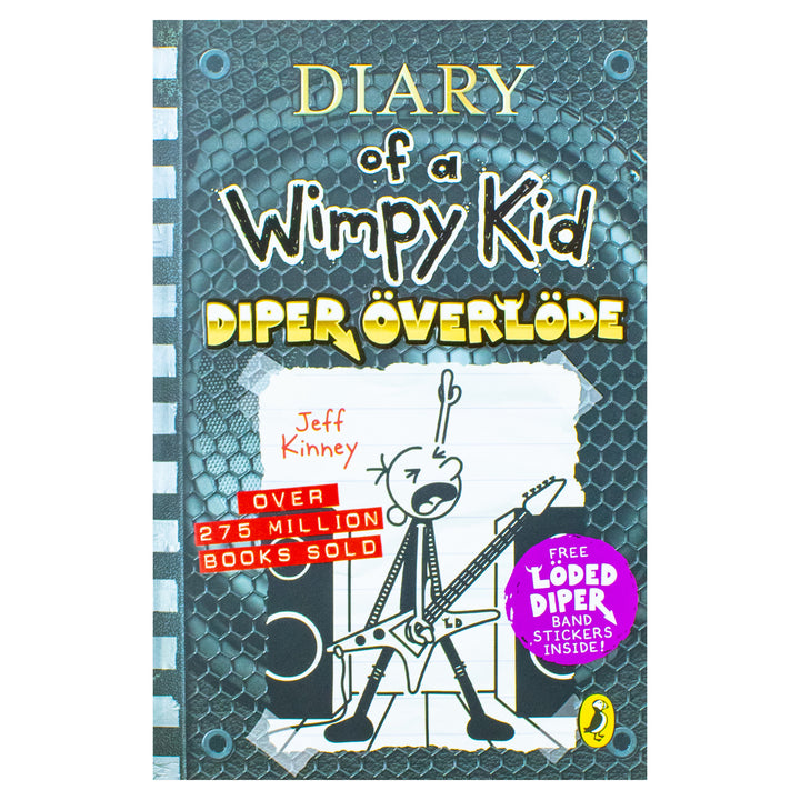 Diary of a Wimpy Kid Diper Overlode Book 17 by Jeff Kinney Funny Kids Chapter Book Series for Ages 8 to 12 Bestselling Illustrated Book