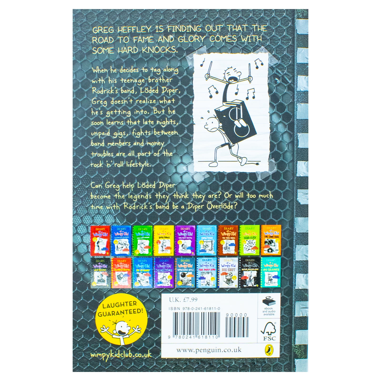 Diary of a Wimpy Kid Diper Overlode Book 17 by Jeff Kinney Funny