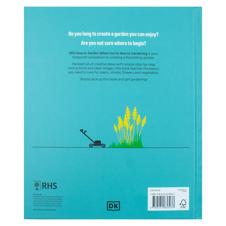 RHS How to Garden When You're New to Gardening, The Basics for Absolute Beginners, Perfect for beginners