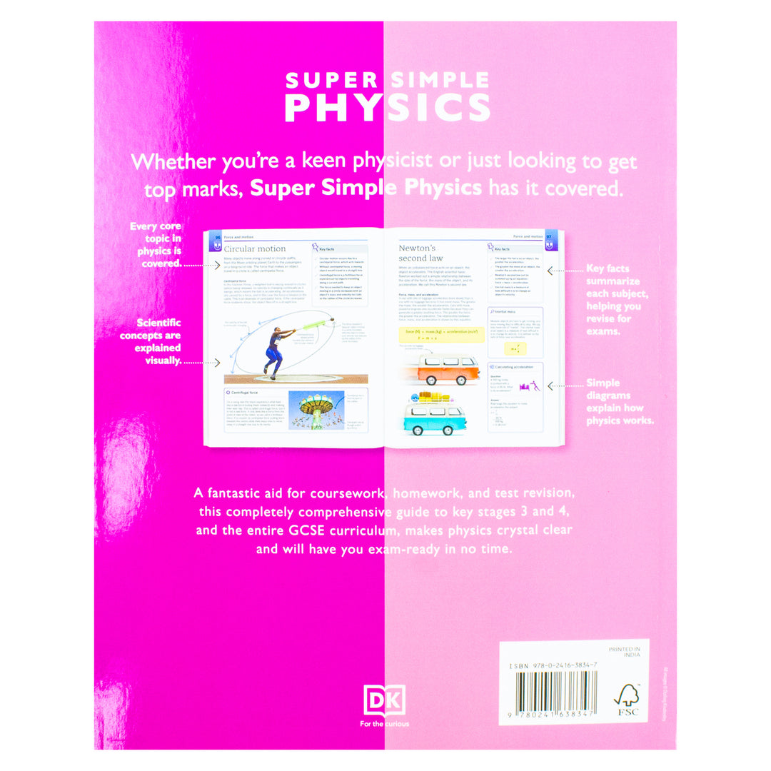 Simple Physics Lessons Super Simple, Physics, The Ultimate Bitesize Study Guide By DK- Paperb ...