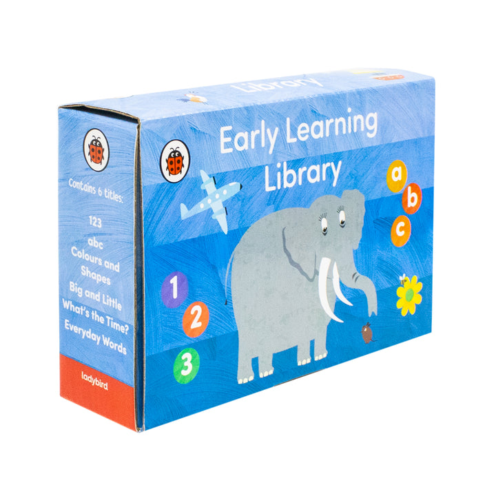Ladybird Early Learning Library  6 Books Tuck-Box Set for Toddlers and Preschoolers