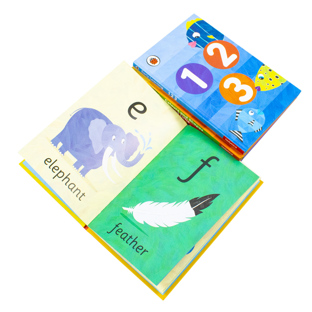 Ladybird Early Learning Library  6 Books Tuck-Box Set for Toddlers and Preschoolers