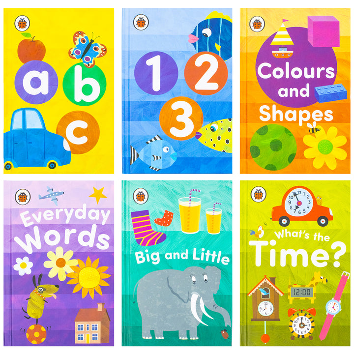 Ladybird Early Learning Library  6 Books Tuck-Box Set for Toddlers and Preschoolers