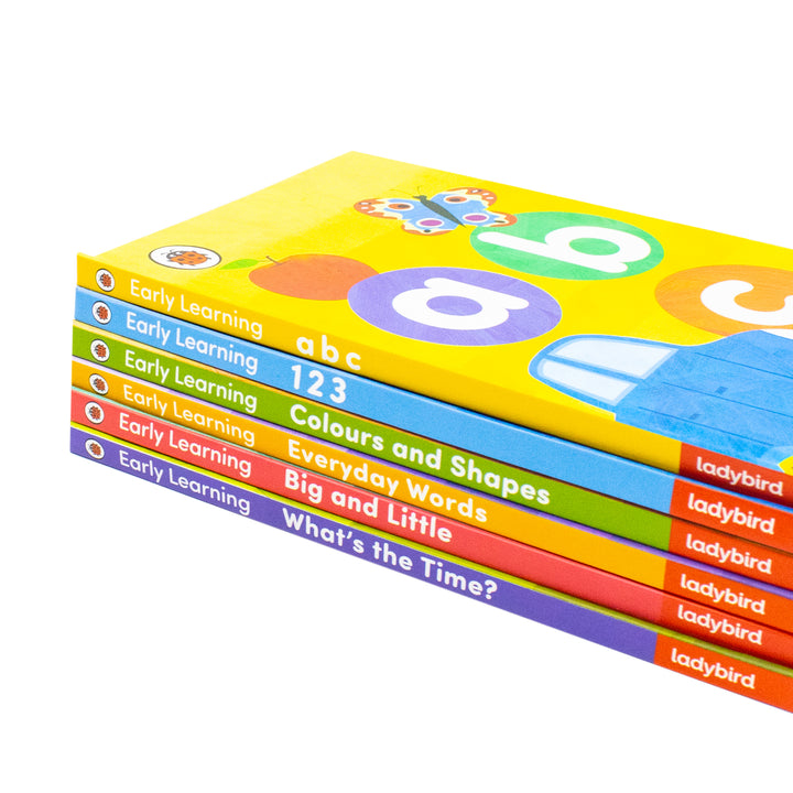 Ladybird Early Learning Library  6 Books Tuck-Box Set for Toddlers and Preschoolers