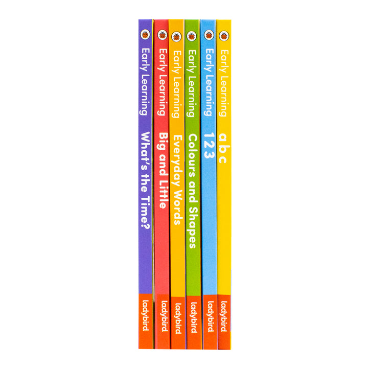 Ladybird Early Learning Library  6 Books Tuck-Box Set for Toddlers and Preschoolers
