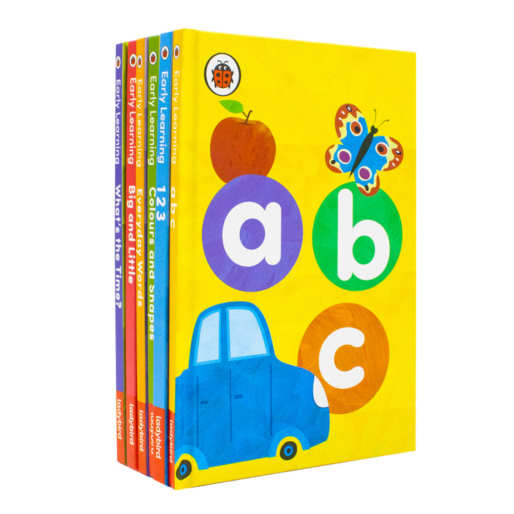 Ladybird Early Learning Library  6 Books Tuck-Box Set for Toddlers and Preschoolers