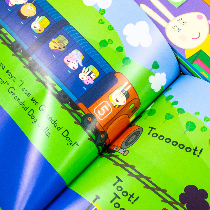 Peppa's Awesome Adventures 10 Storybooks Collection Box Set (Garden Games, Fun At The Fair. Paper Planes, The Rainbow And More) - Paperback
