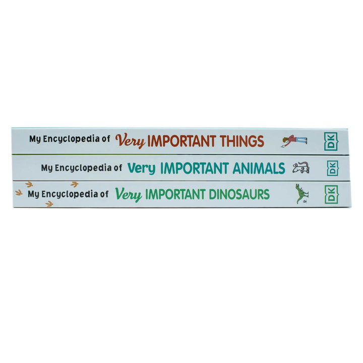 My Encyclopedia of Very Important Things, Animals & Dinosaurs – 3-Book Set | Fun & Educational Reference for Kids – Facts, Discovery & Learning