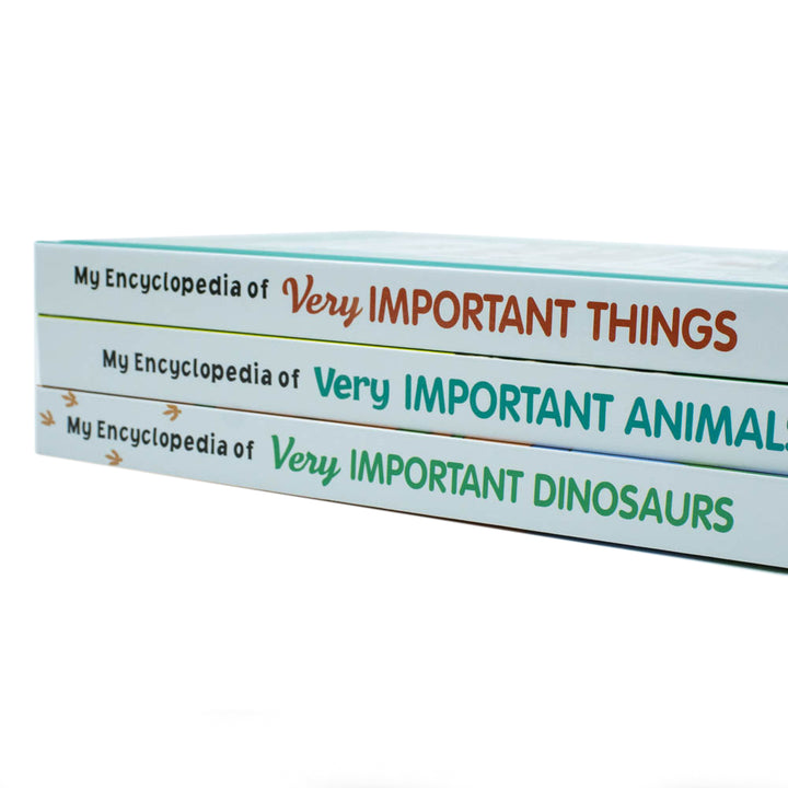 My Encyclopedia of Very Important Things, Animals & Dinosaurs – 3-Book Set | Fun & Educational Reference for Kids – Facts, Discovery & Learning