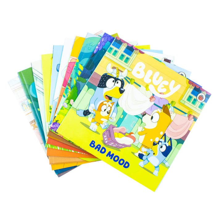 Bluey: Awesome Box of Books – 10 Book Collection by Puffin Books | Fun Storytime Adventures with Bluey, Bingo, Mum, and Dad