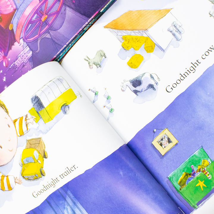 Goodnight Collection by Michelle Robinson - 6 Bedtime Story Books Collection Set for Kids (Princess, Spaceman, Digger, Tractor, Pirate and Grandchild) Ages 2-6 | Paperback