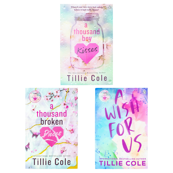 A Thousand Boy Kisses Series & A Wish for Us 3 Book Set Collection By Tillie Cole