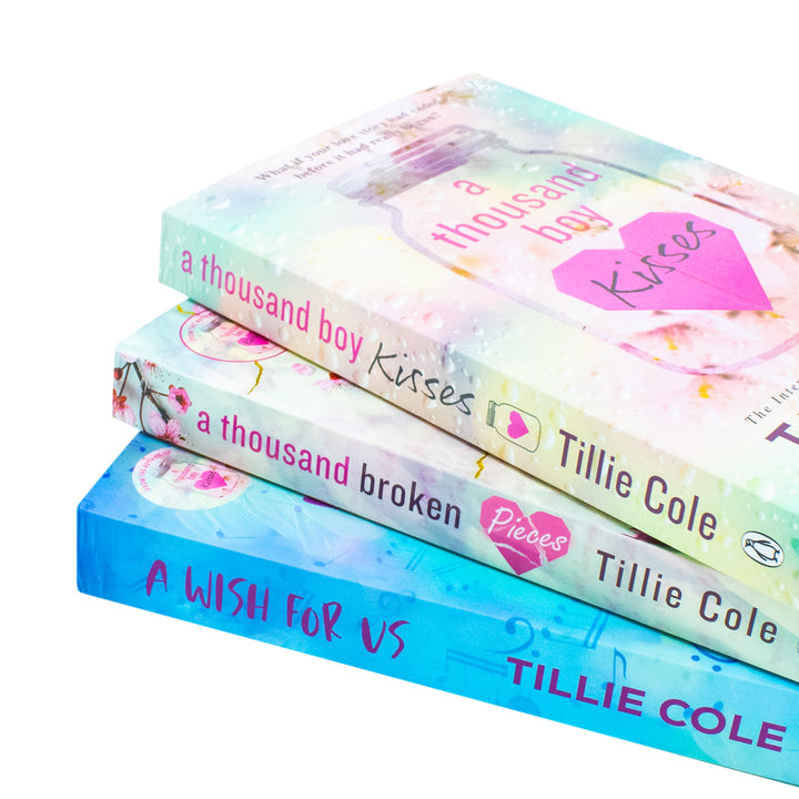 A Thousand Boy Kisses Series & A Wish for Us 3 Book Set Collection By Tillie Cole