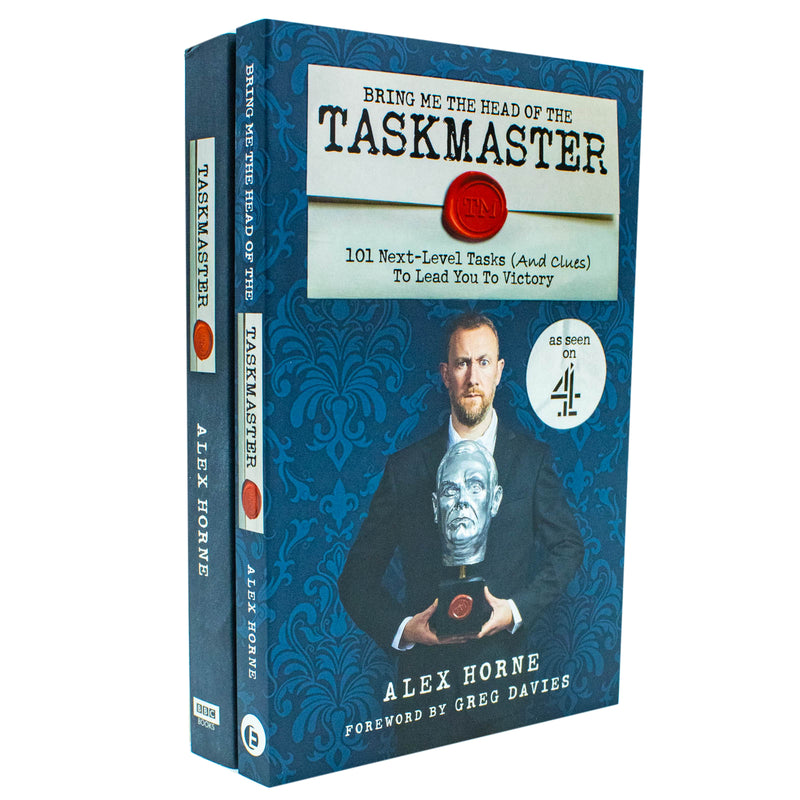 Taskmaster Collection 2 Books Set By Alex Horne (Taskmaster, Bring Me The Head Of The Taskmaster)