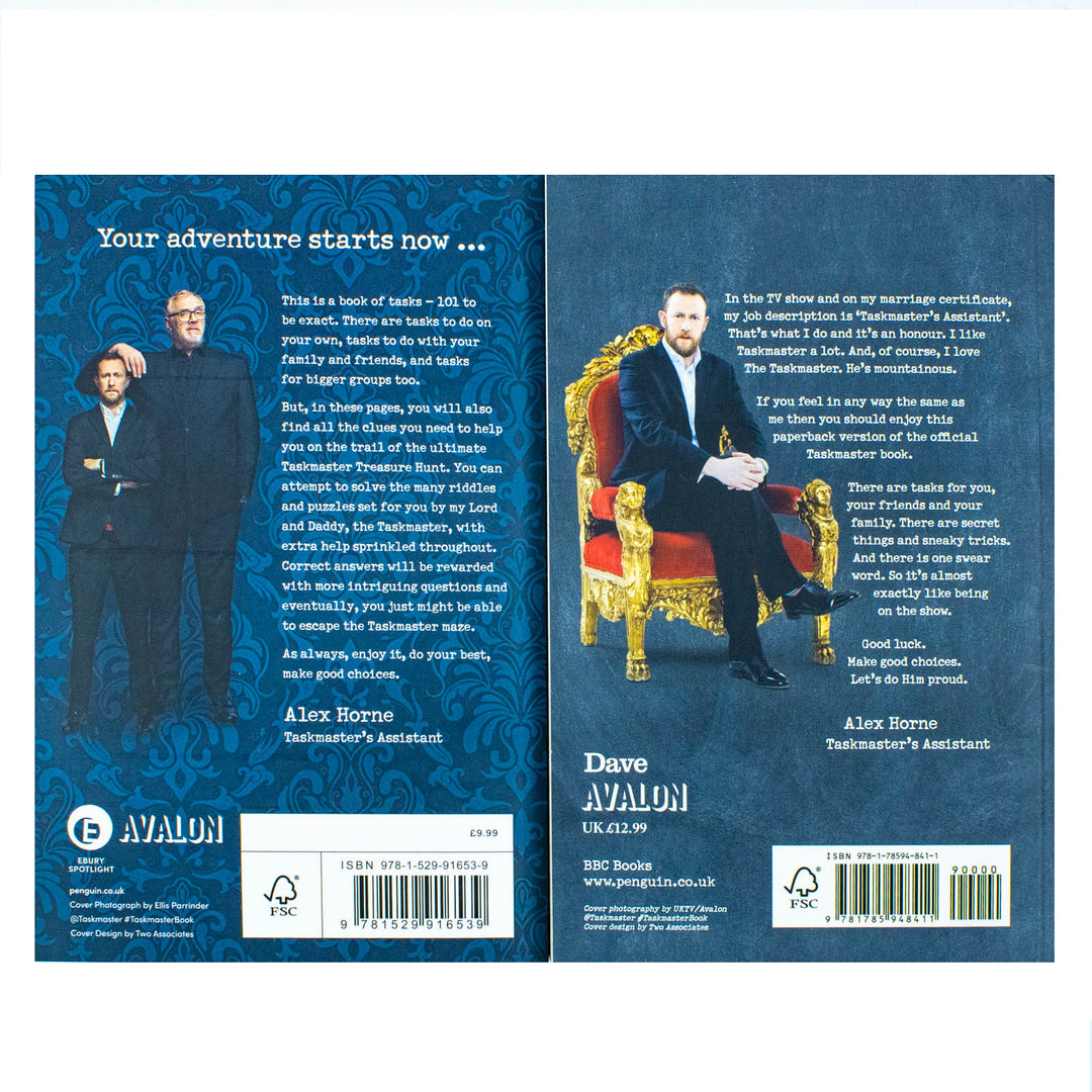Taskmaster Set Taskmaster Collection 2 Books Set – Lowplex Books