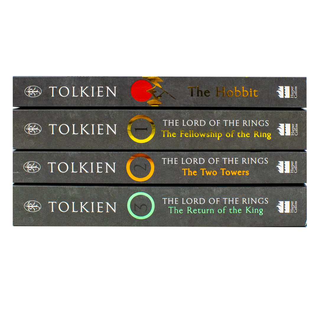 The Hobbit & The Lord of the Rings 4-Book Box Set by J.R.R. Tolkien – An Epic Fantasy Collection of Classic Tales, Magic & Adventure in Middle-Earth