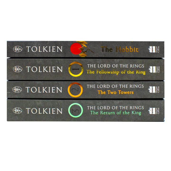 The Hobbit & The Lord of the Rings 4-Book Box Set by J.R.R. Tolkien – An Epic Fantasy Collection of Classic Tales, Magic & Adventure in Middle-Earth