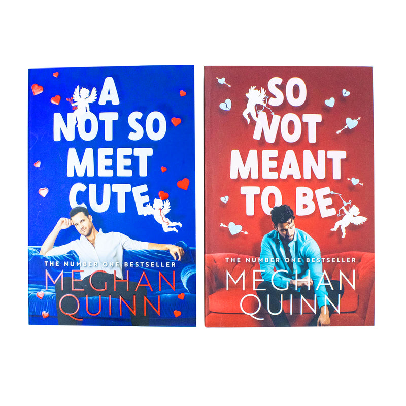 Cane Brothers Series by Meghan Quinn – 2 Book Set: So Not Meant to Be & A Not So Meet Cute | Contemporary Romance, Comedy, Fiction for 12+ years
