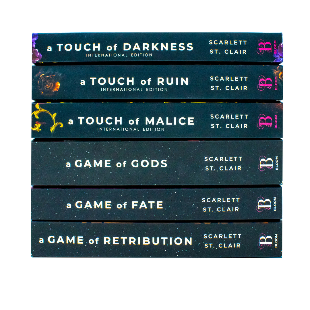 Hades x Persephone Saga by Scarlett St. Clair – 6 Book Collection Set | Fantasy Romance, Mythology, Darkness, Fate, Ruin, Retribution & Gods