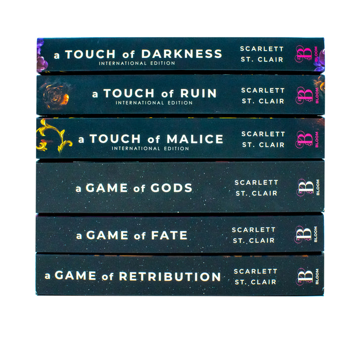 Hades x Persephone Saga by Scarlett St. Clair – 6 Book Collection Set | Fantasy Romance, Mythology, Darkness, Fate, Ruin, Retribution & Gods