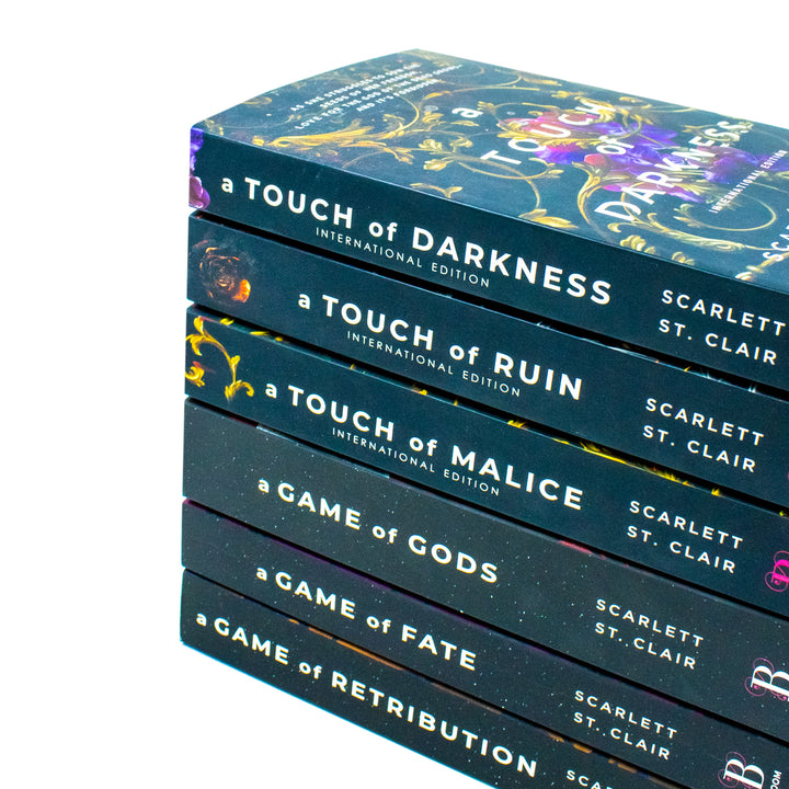 Hades x Persephone Saga by Scarlett St. Clair – 6 Book Collection Set | Fantasy Romance, Mythology, Darkness, Fate, Ruin, Retribution & Gods