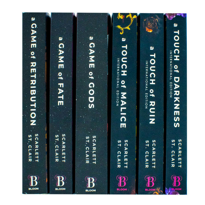 Hades x Persephone Saga by Scarlett St. Clair – 6 Book Collection Set | Fantasy Romance, Mythology, Darkness, Fate, Ruin, Retribution & Gods