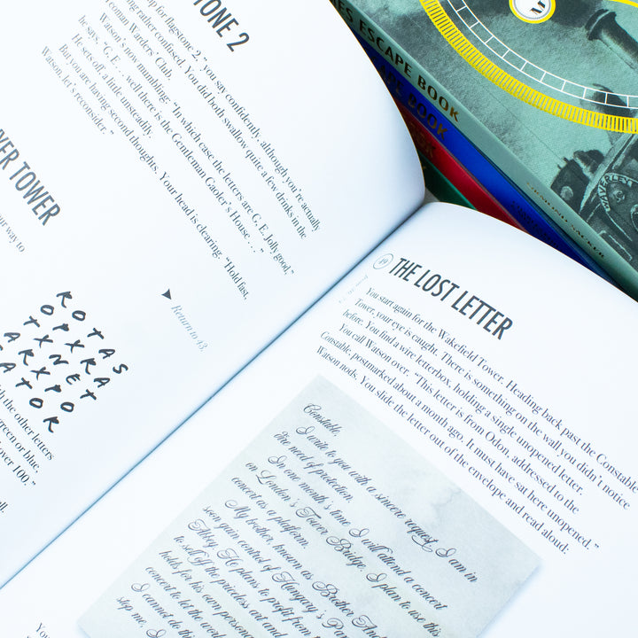 Sherlock Holmes Escape Book Series 5-Book Collection | Mystery, Adventure, Puzzle-Solving, Detective Stories, Fun & Engaging for 12+ Years