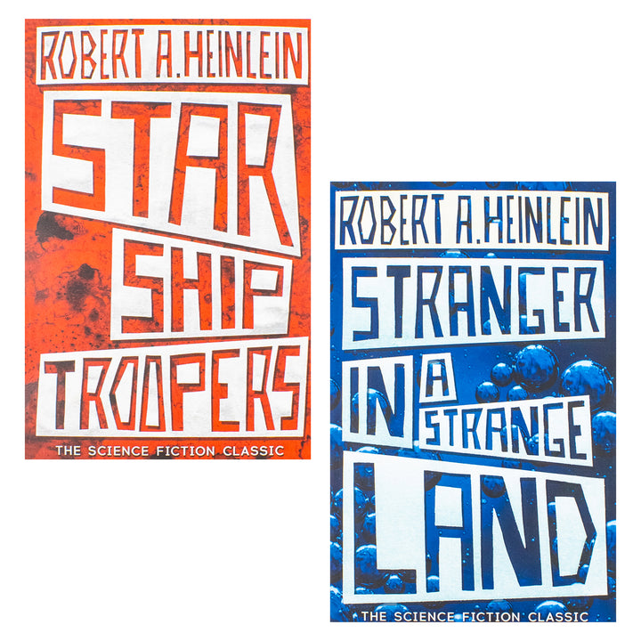 Robert A. Heinlein 2 Books Collection Set (Starship Troopers, Stranger in a Strange Land) | Paperback