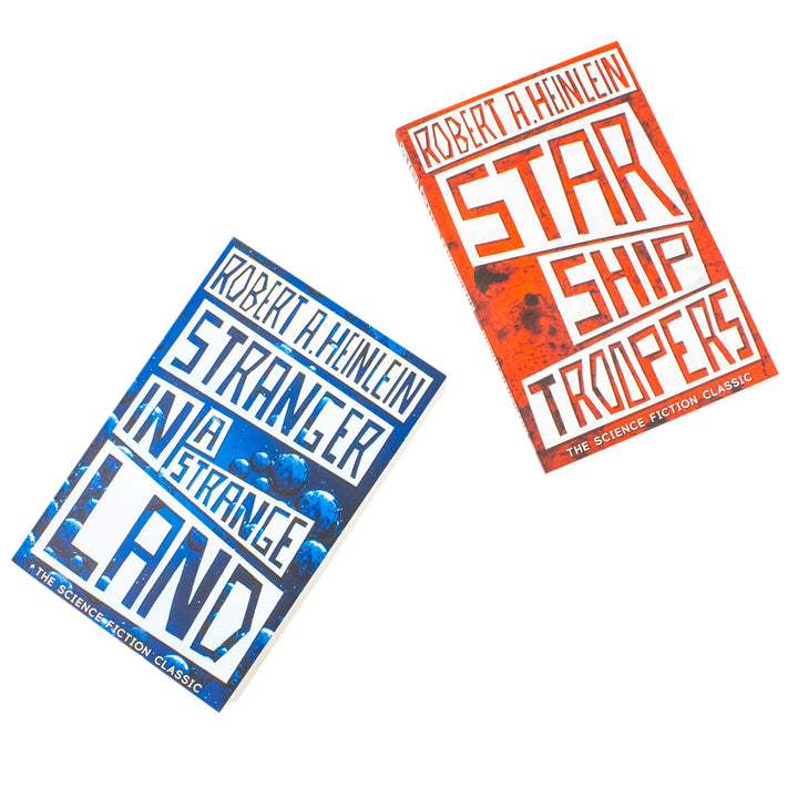Robert A. Heinlein 2 Books Collection Set (Starship Troopers, Stranger in a Strange Land) | Paperback