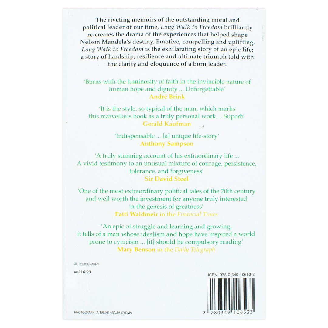 Long Walk to Freedom Book: The Autobiography of Nelson Mandela | Inspiring Memoir of Leadership, Justice, Equality, Activism & South African History