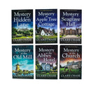 Mystery Collection Series 6 Book Set By Clare Chase (Apple Tree Cottage,Old Mill,Abbey Hotel,Hidden Lane,Church,Seagrave Hall)
