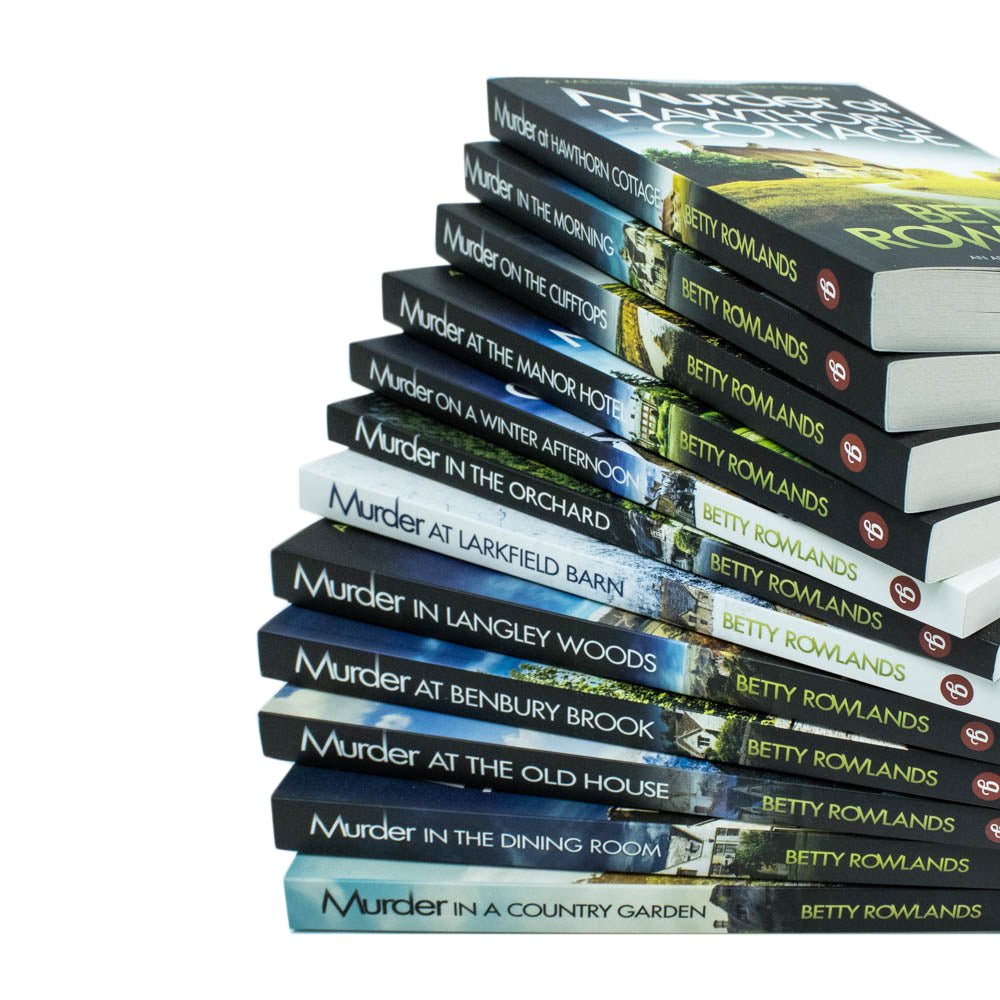 Betty Rowlands Melissa Craig Mystery Collection 12 Books Set (Murder at Hawthorn Cottage, Murder in the Morning, Murder on the Clifftops, Murder at the Manor Hotel & More)
