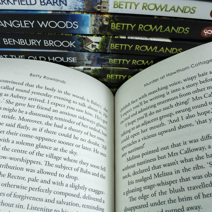 Betty Rowlands Melissa Craig Mystery Collection 12 Books Set (Murder at Hawthorn Cottage, Murder in the Morning, Murder on the Clifftops, Murder at the Manor Hotel & More)
