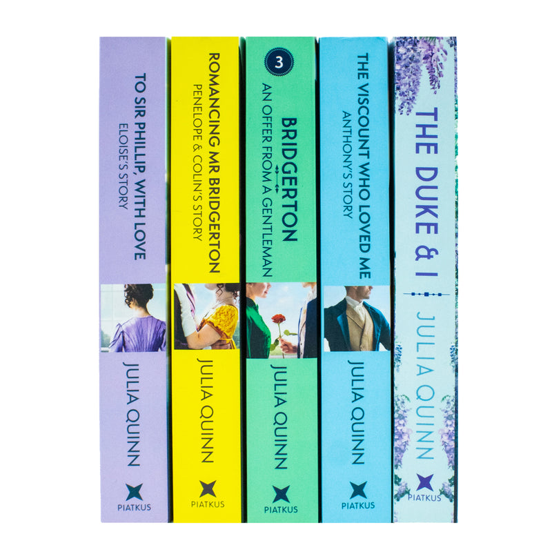Bridgerton Family Series 5 Books Collection Set By Julia Quinn