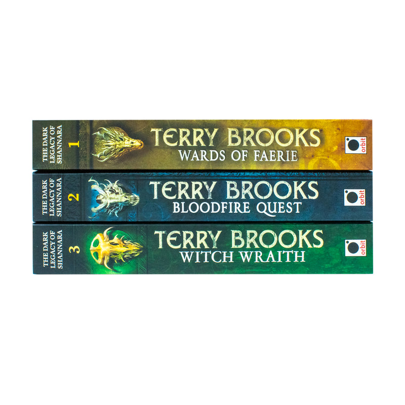 The Dark Legacy of Shannara Series 9 – Terry Brooks 3 Book Collection Set | Epic Fantasy Adventure, Magic, Mythical Creatures, YA Fiction & More