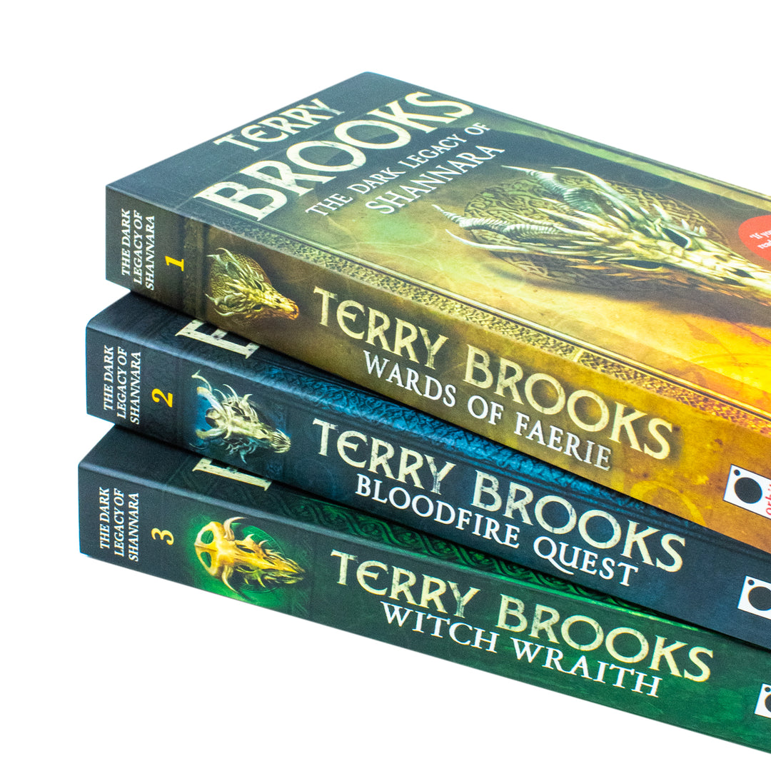 The Dark Legacy of Shannara Series 9 – Terry Brooks 3 Book Collection Set | Epic Fantasy Adventure, Magic, Mythical Creatures, YA Fiction & More