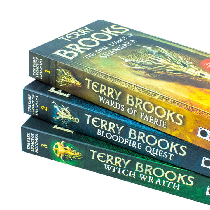 The Dark Legacy of Shannara Series 9 – Terry Brooks 3 Book Collection Set | Epic Fantasy Adventure, Magic, Mythical Creatures, YA Fiction & More