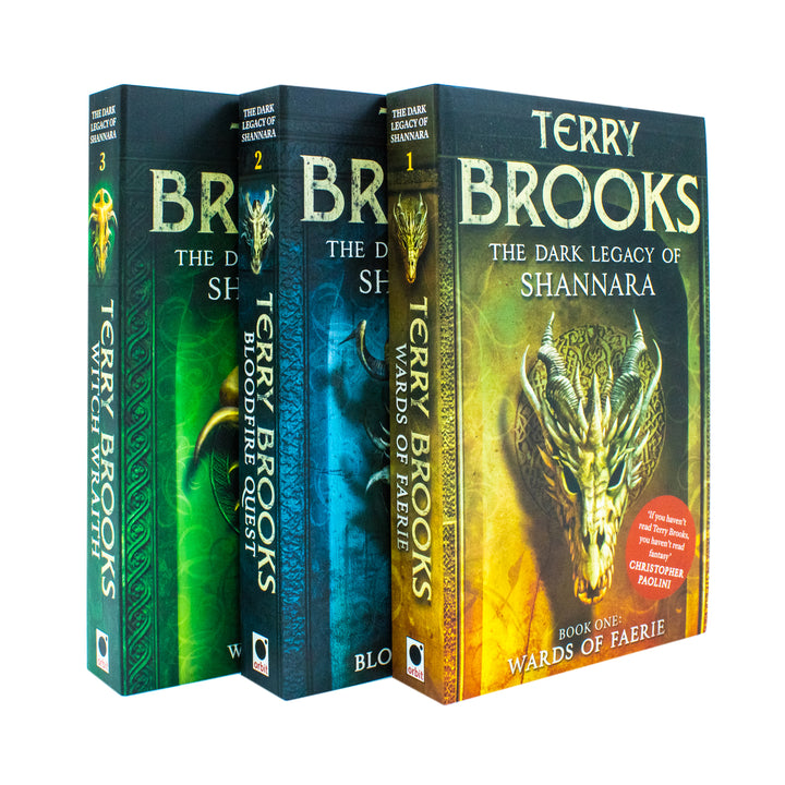 The Dark Legacy of Shannara Series 9 – Terry Brooks 3 Book Collection Set | Epic Fantasy Adventure, Magic, Mythical Creatures, YA Fiction & More