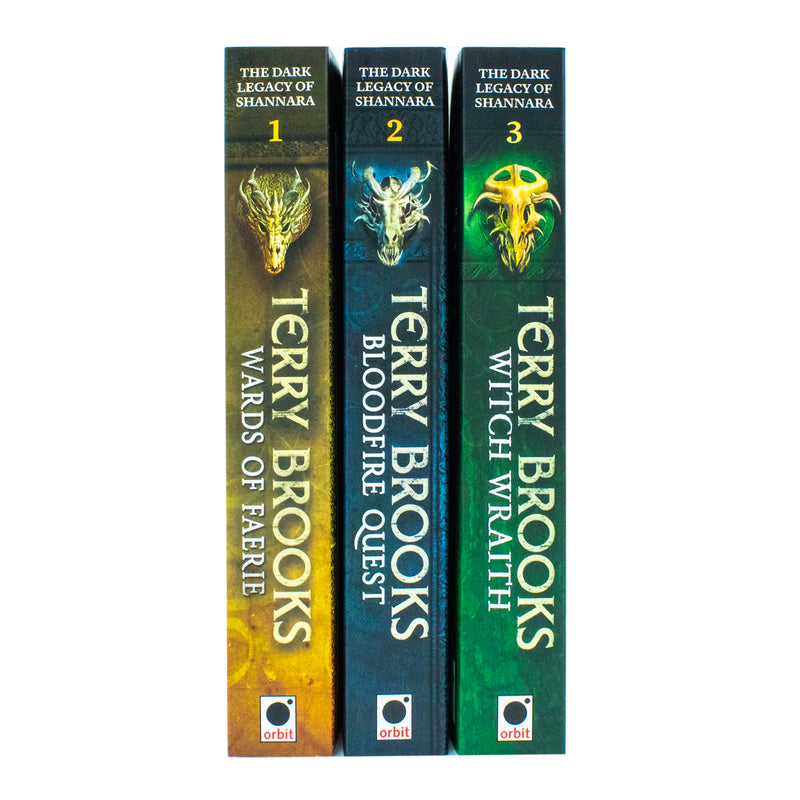 The Dark Legacy of Shannara Series 9 – Terry Brooks 3 Book Collection Set | Epic Fantasy Adventure, Magic, Mythical Creatures, YA Fiction & More