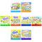 Five Little Monkeys Adventures 8 Books Collection Box Set By Eileen Christelow (Jumping on the Bed, Shopping for School,Wash the Car,Bake a Birthday Cake, Jump in the Bath,Sitting in a Tree & More)