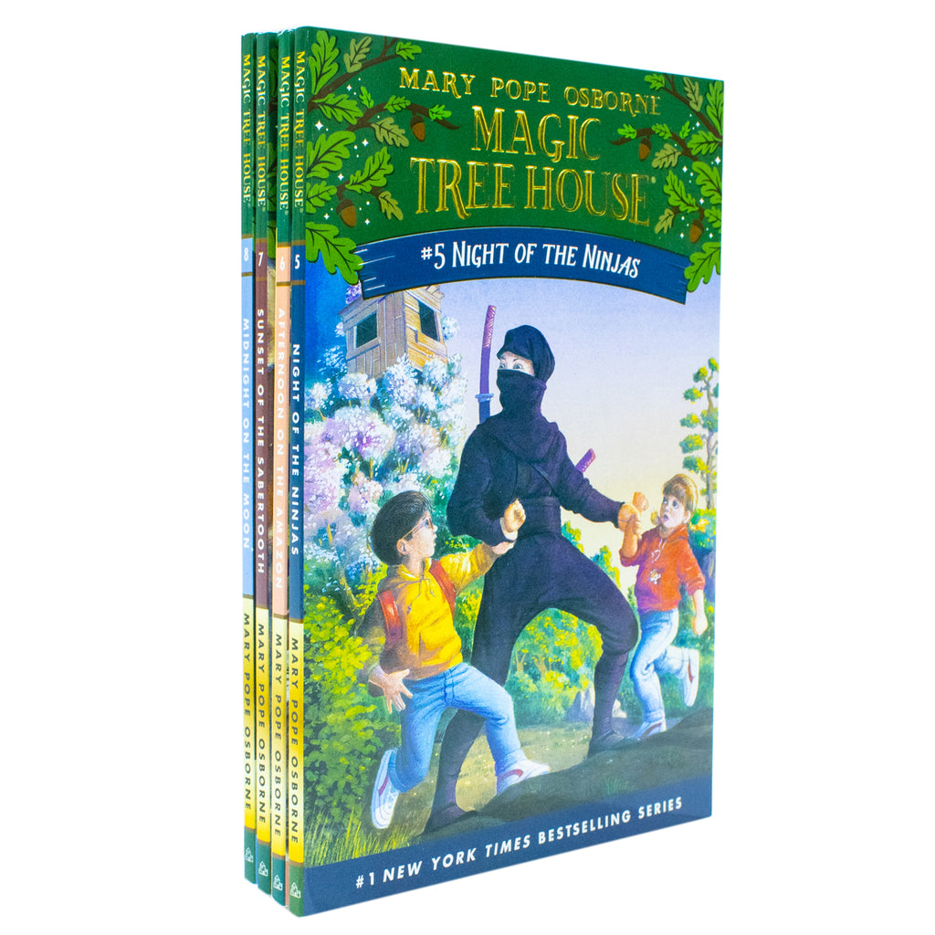 Magic Tree House Series Collection 4 Books Box Set 5-8 – Lowplex Books
