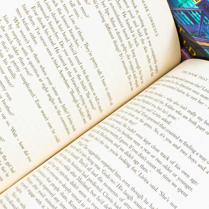 The Library Trilogy by Mark Lawrence 3 Books Collection Set (The Book That Held Her Heart, The Book That Broke the World and The Book That Wouldn't Burn) | Paperback