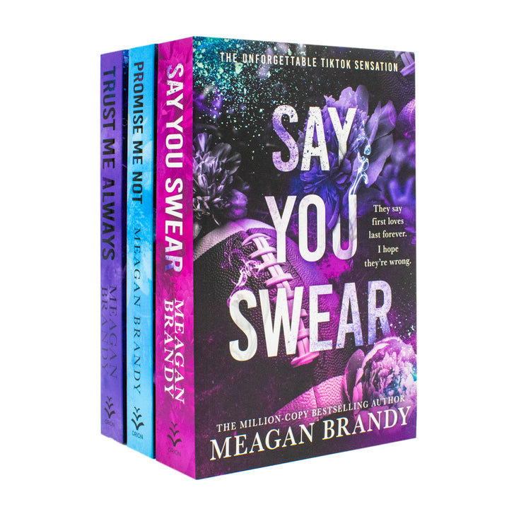 Boys of Avix Series by Meagan Brandy 3 Books Collection Set (Say You Swear, Promise Me Not and Trust Me Always) | Paperback