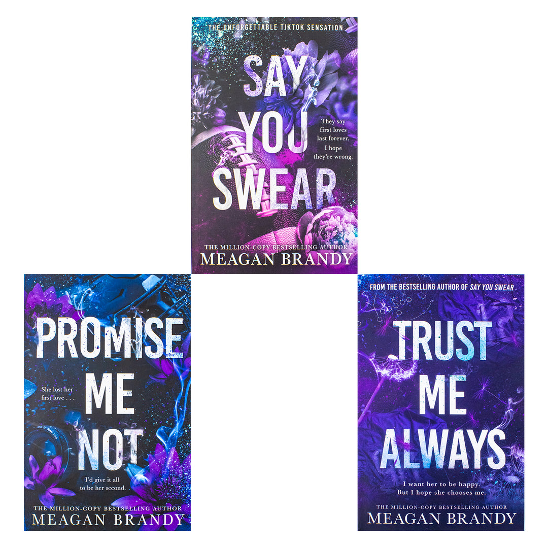 Boys of Avix Series by Meagan Brandy 3 Books Collection Set (Say You Swear, Promise Me Not and Trust Me Always) | Paperback